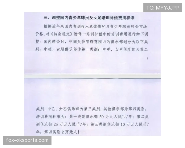 青训规则:未成年球员资格认定与培训补偿关键条件